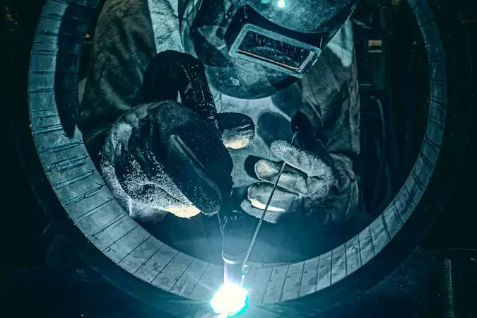 Revestimento com vareta de solda stellite